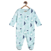 Pack of 1 sleep suit - blue for New Born