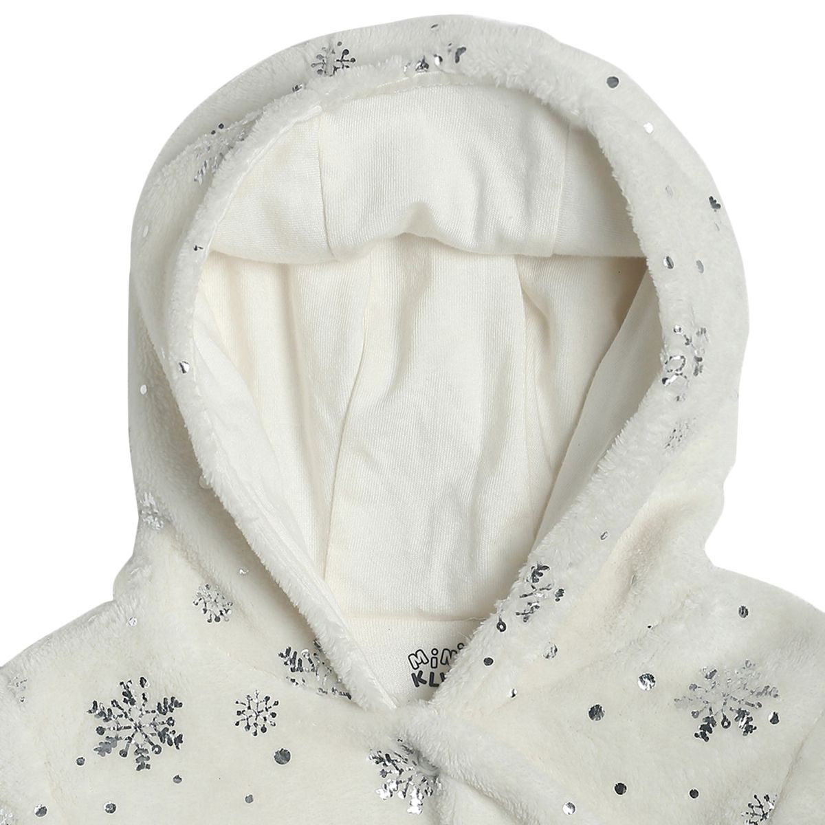 Pack of 1 sleepsuit - white for New Born