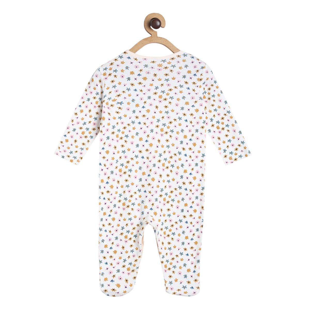 Pack of 1 sleepsuit - off white for New Born