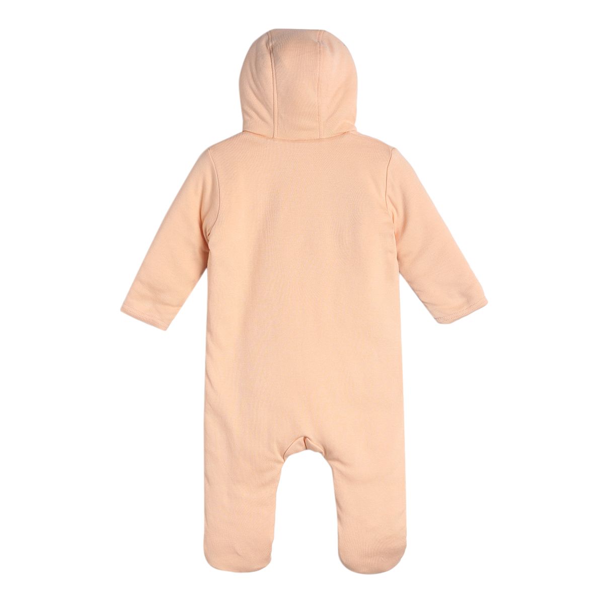 Pack of 1 sleepsuit - peach  & white for New Born