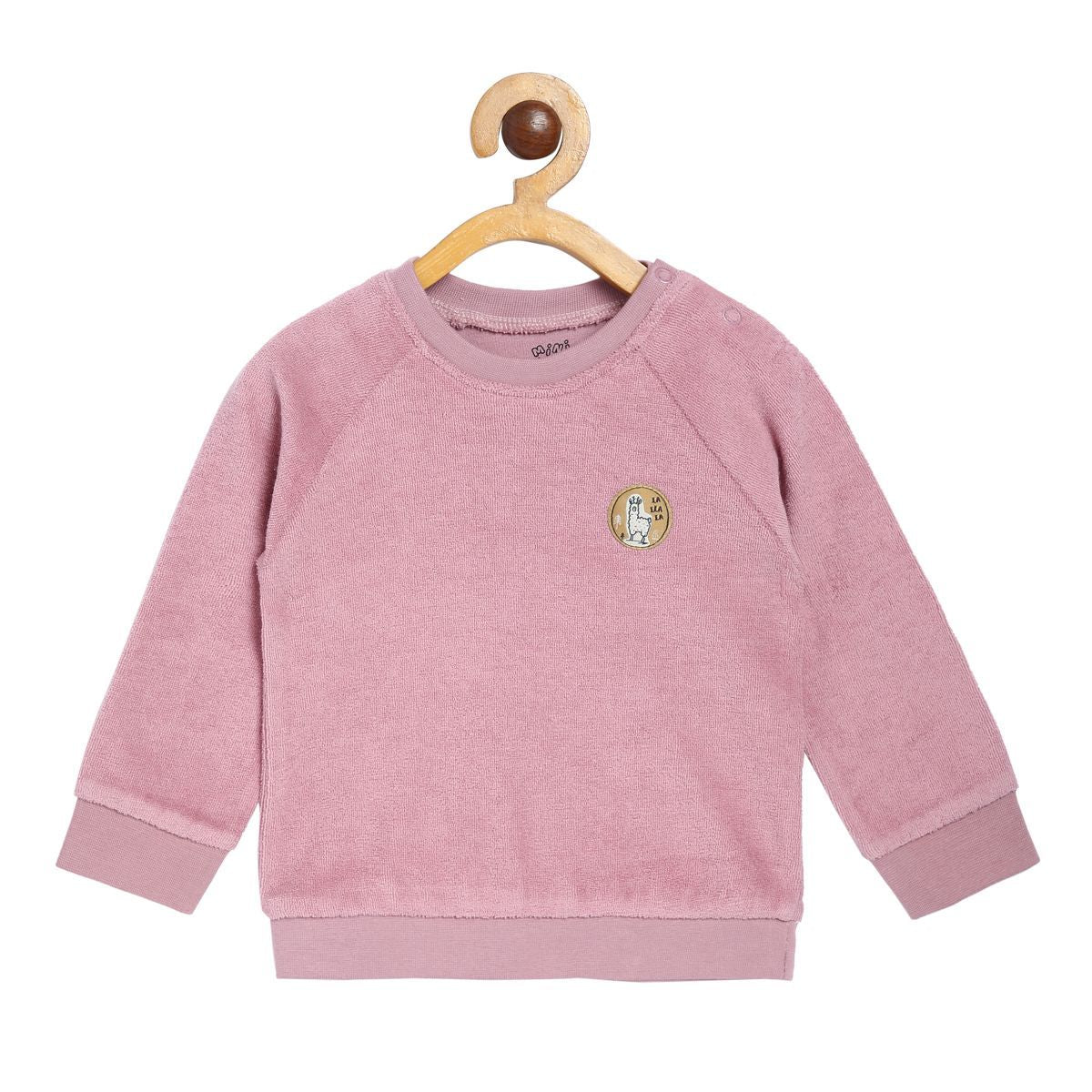 Pack of 1 knit sweat shirt - brown for 3-6 Months