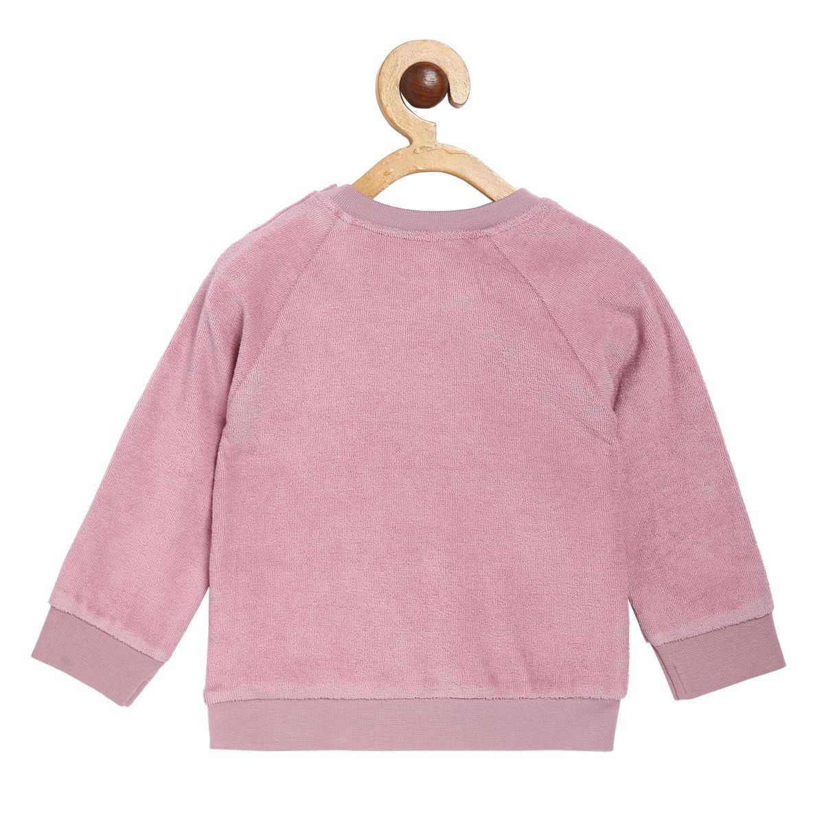 Pack of 1 knit sweat shirt - brown for 3-6 Months
