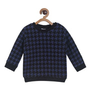 Pack of 1 knit sweat shirt - blue for 3-6 Months