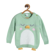 Pack of 1 sweater - green for 0-3 Months