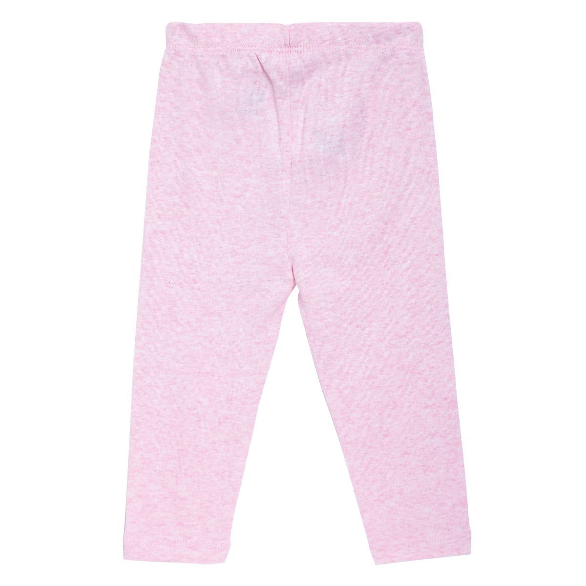 Pack of 2 top and legging set - white & lavender for 0-3 Months