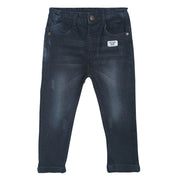 Pack of 1 denim pant - dark denim blue for 3-6 Months