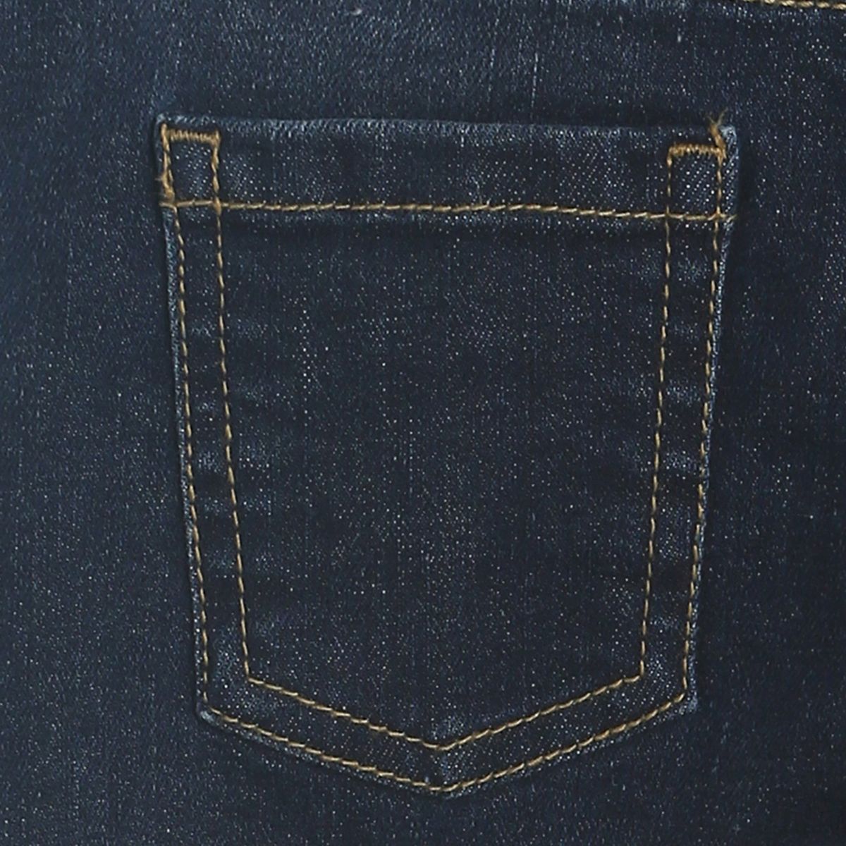 Pack of 1 denim pant - dark denim blue for 3-6 Months