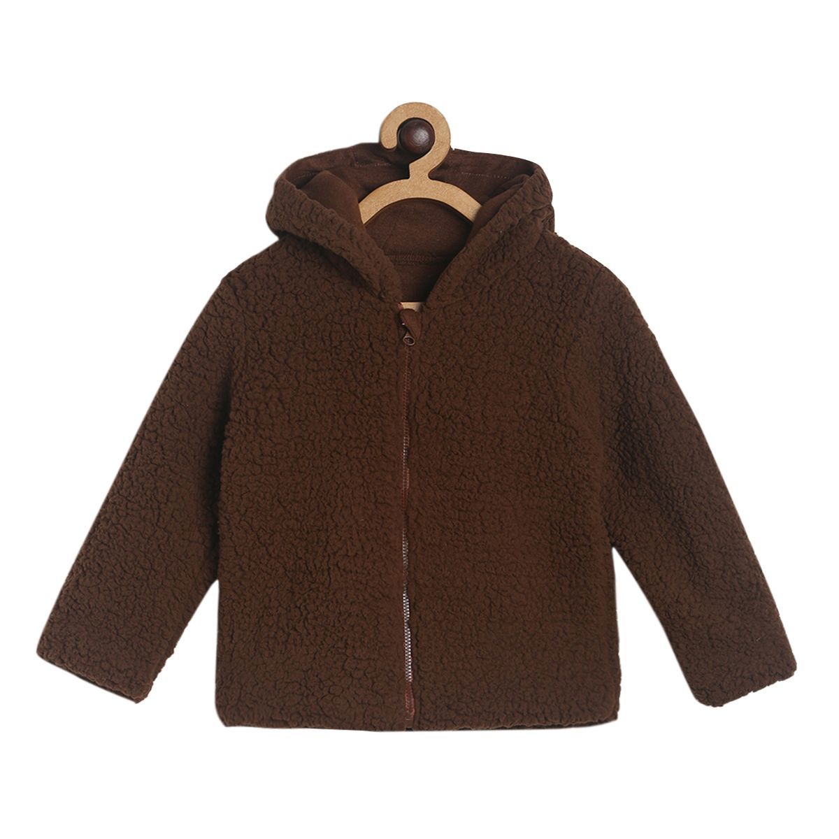 Pack of 1 knit jacket - brown for 3-6 Months
