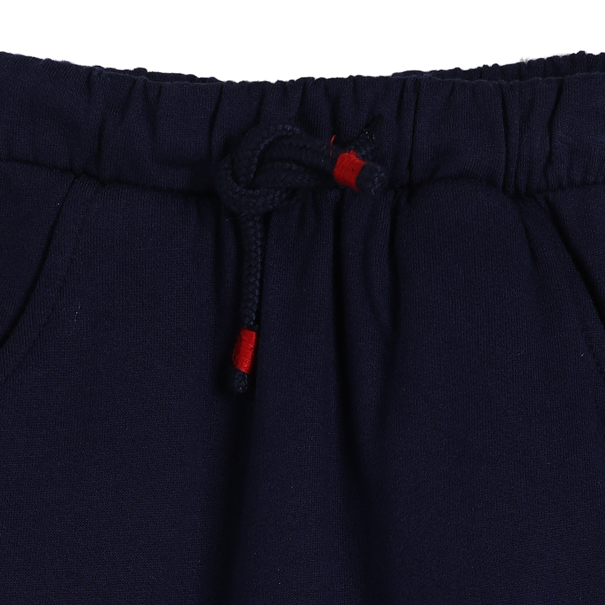 Baby Boys Navy Cotton Jogger Pants Regular Fit Casual Kids Bottomwear