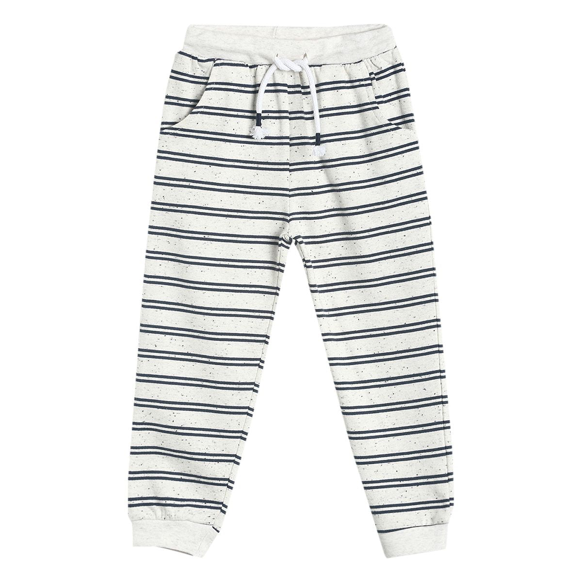 Pack of 1 knit jogger - marshmallow for 3-6 Months