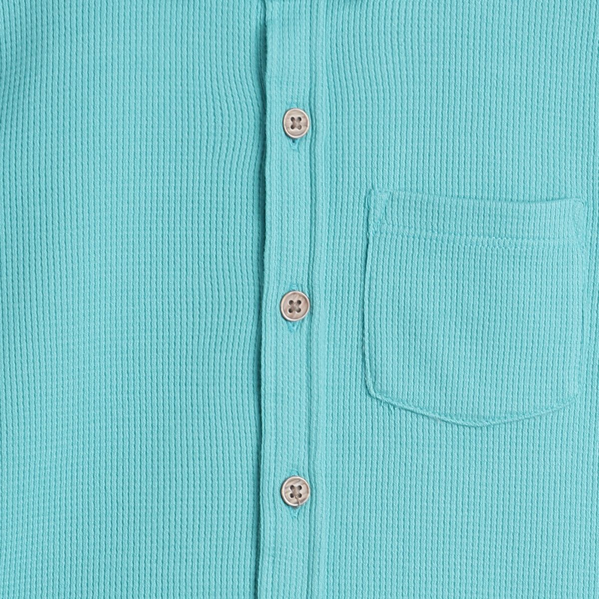 Pack of 1 knit shirt - blue for 3-6 Months