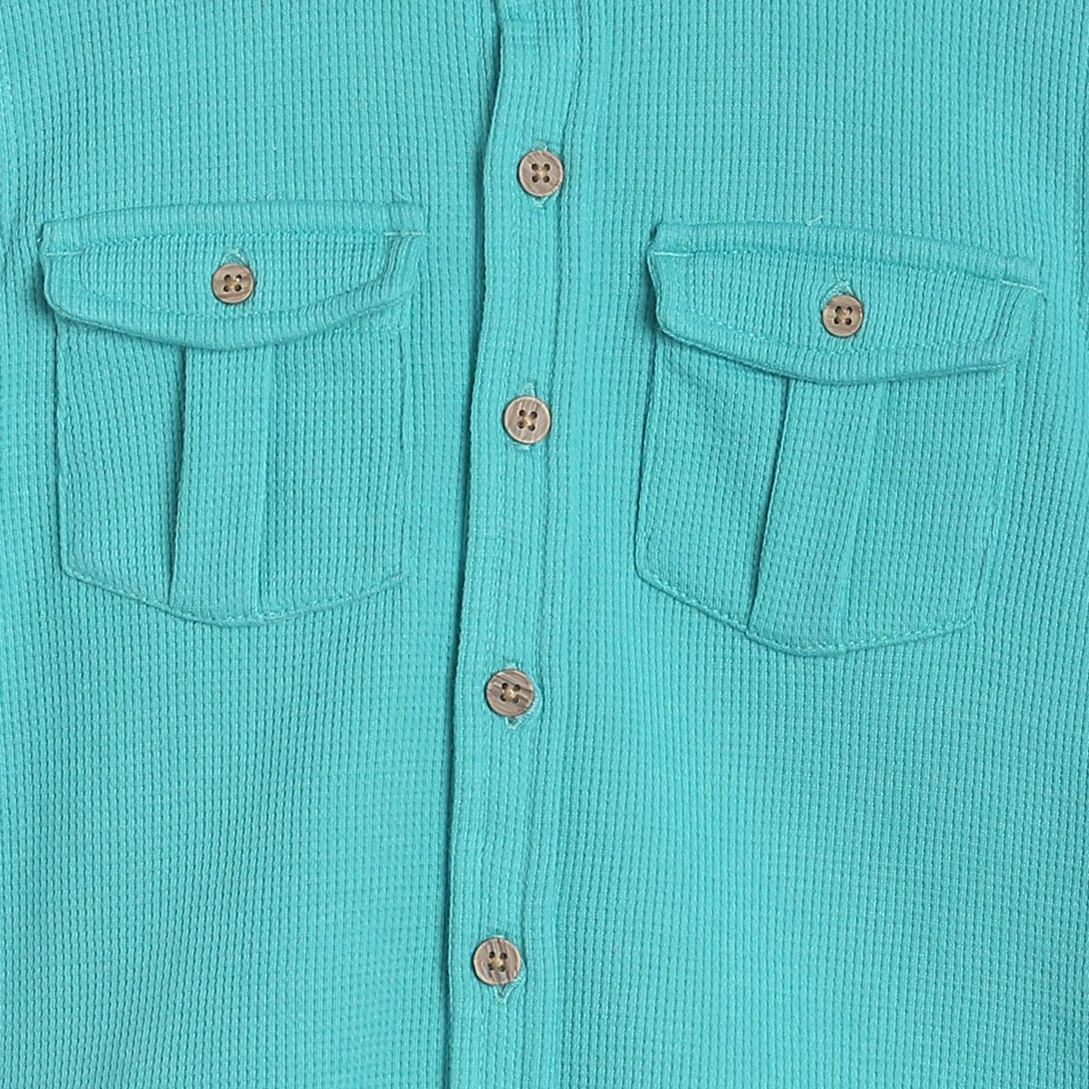Pack of 1 knit shirt - blue for 3-6 Months