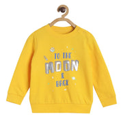 Pack of 1 knit sweat shirt - yellow for 3-6 Months