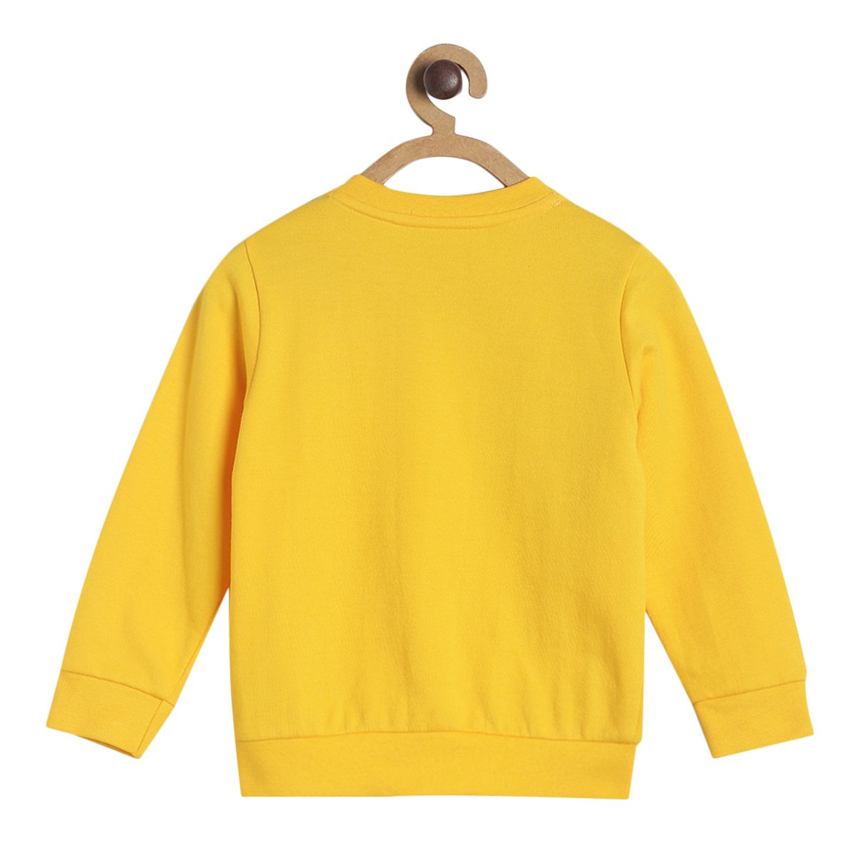 Pack of 1 knit sweat shirt - yellow for 3-6 Months
