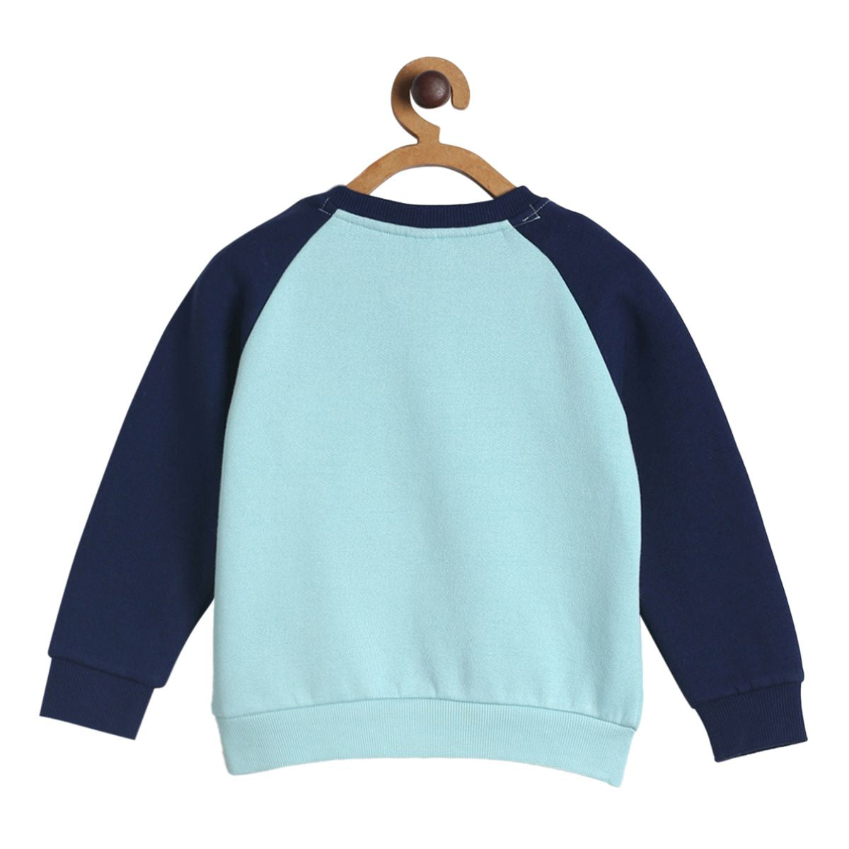 Pack of 1 knit sweat shirt - blue for 3-6 Months
