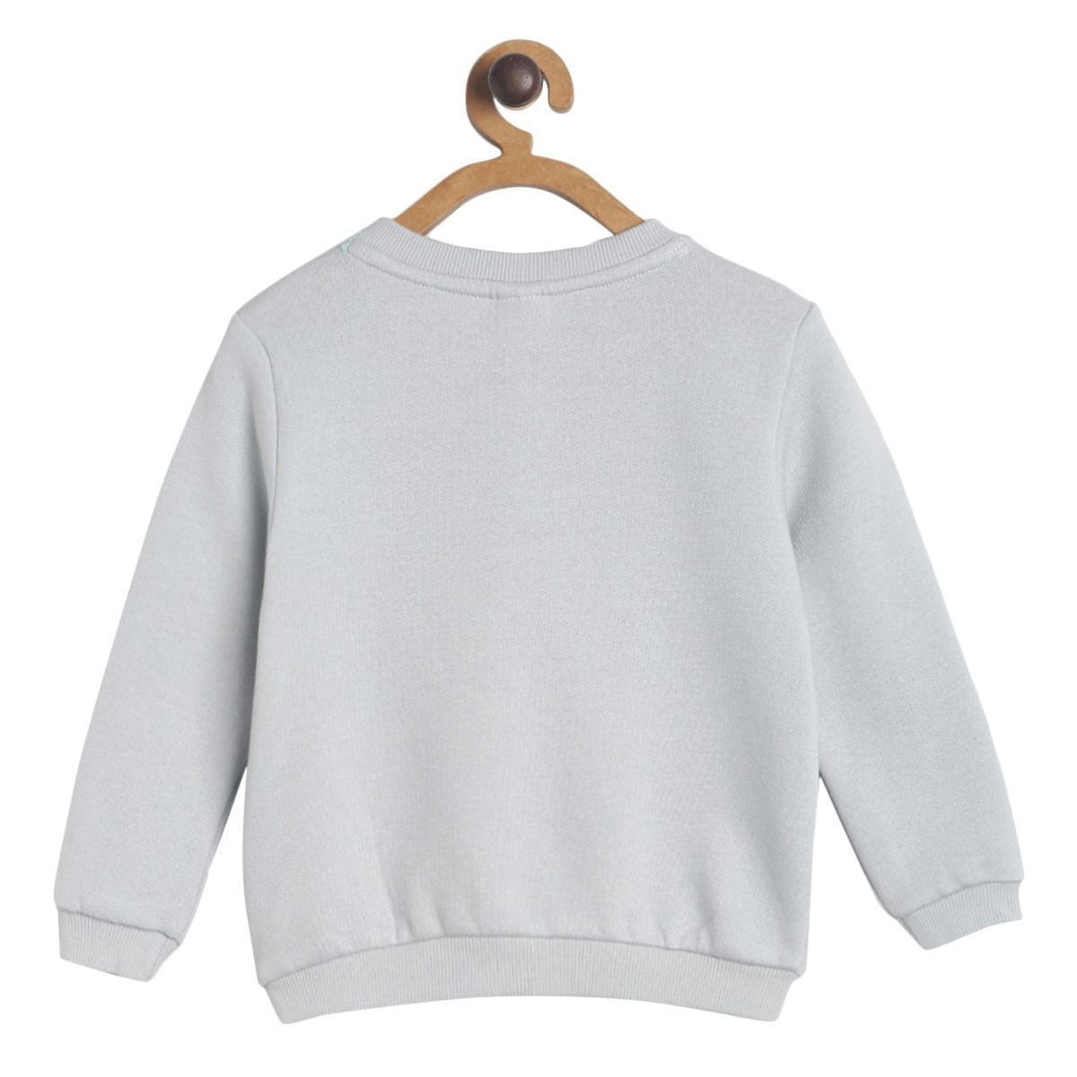 Pack of 1 knit sweat shirt - grey for 3-6 Months