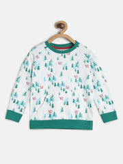 Boys Sweat Shirt - White
