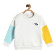 Pack of 1 knit sweat shirt - white for 3-6 Months
