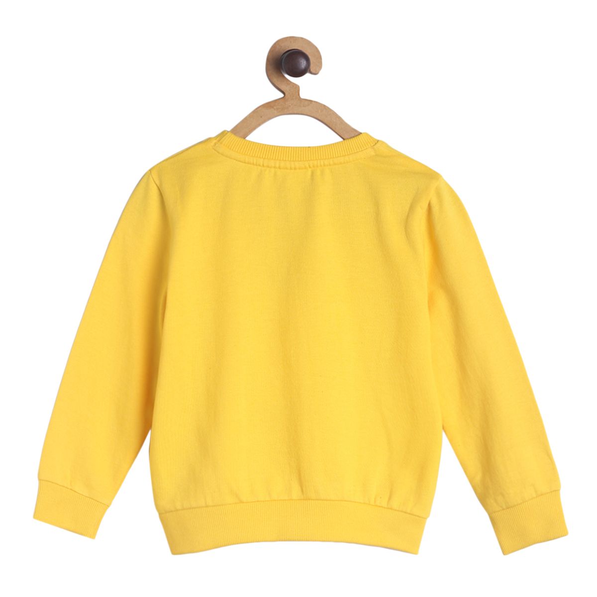 Pack of 1 knit sweat shirt - yellow for 3-6 Months