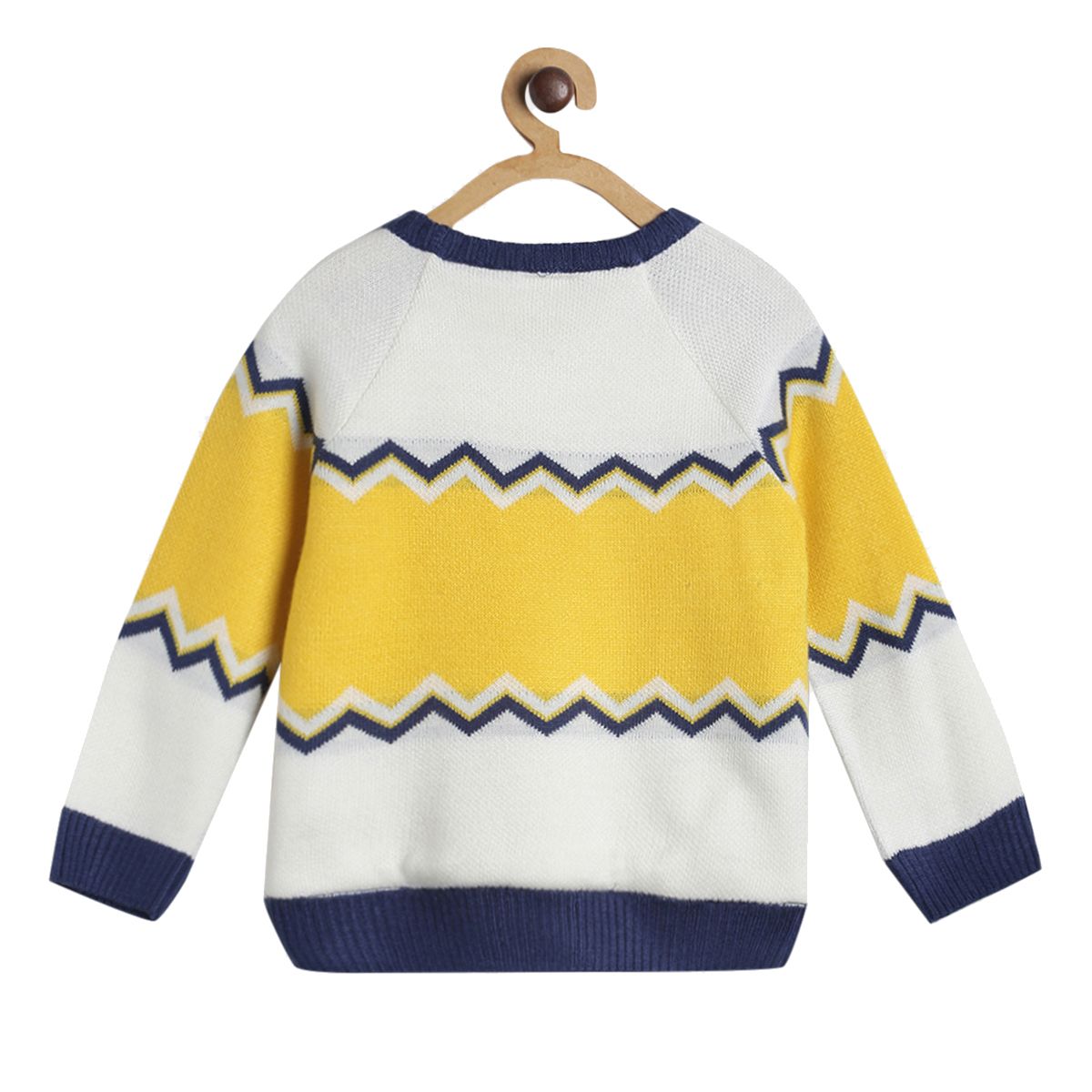 Pack of 1 sweater - marshmallow for 3-6 Months