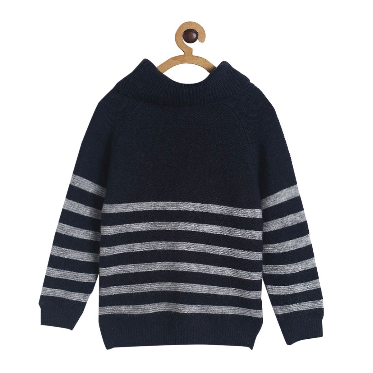 Pack of 1 sweater - navy for 12-18 Months