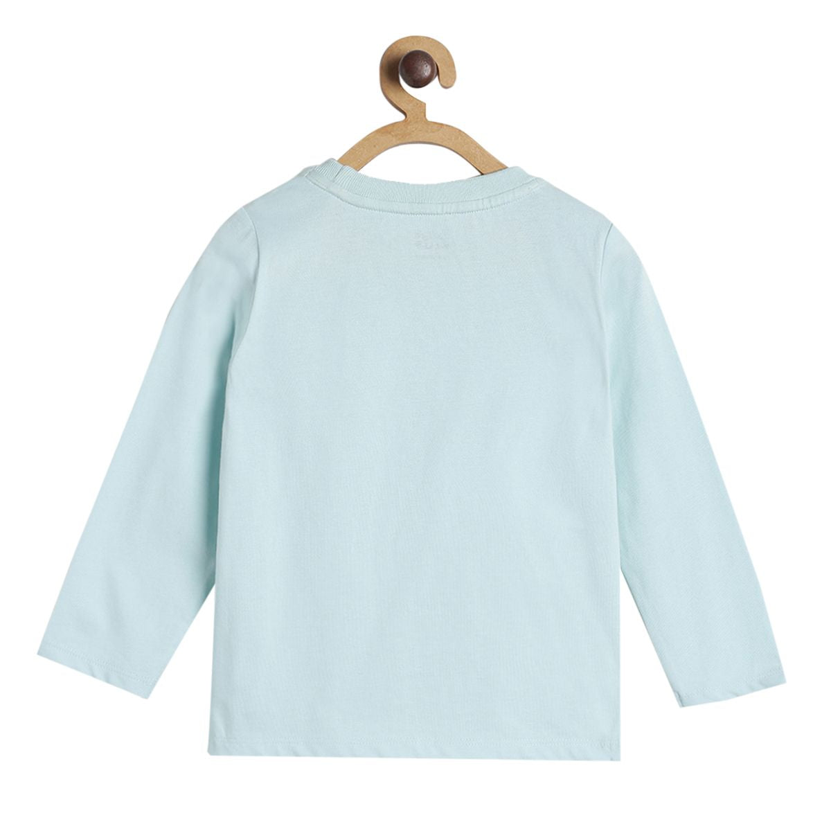 Pack of 1 knit t-shirt - blue for 3-6 Months