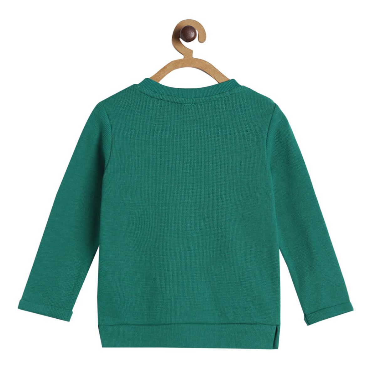 Pack of 1 henley  t-shirt - green for 3-6 Months