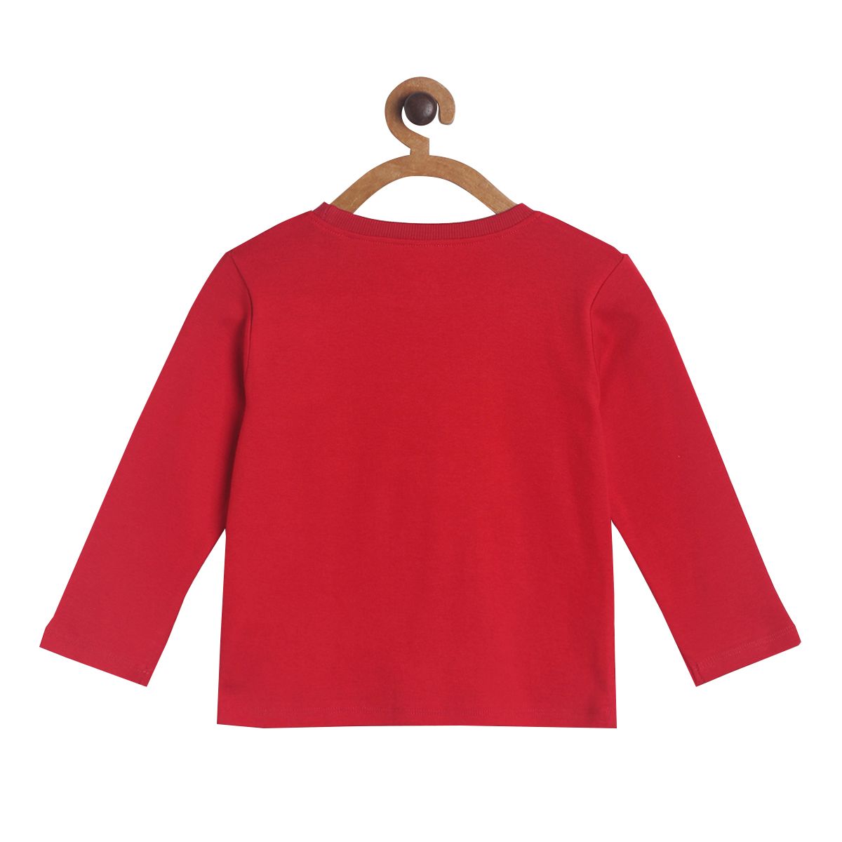 Pack of 1 knit t-shirt - red for 3-6 Months