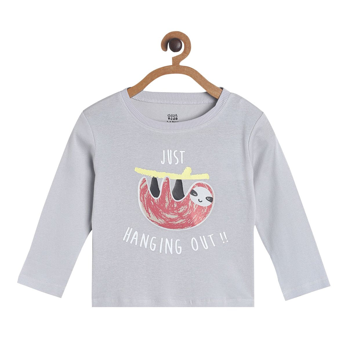 Pack of 1 knit t-shirt - beige for 3-6 Months