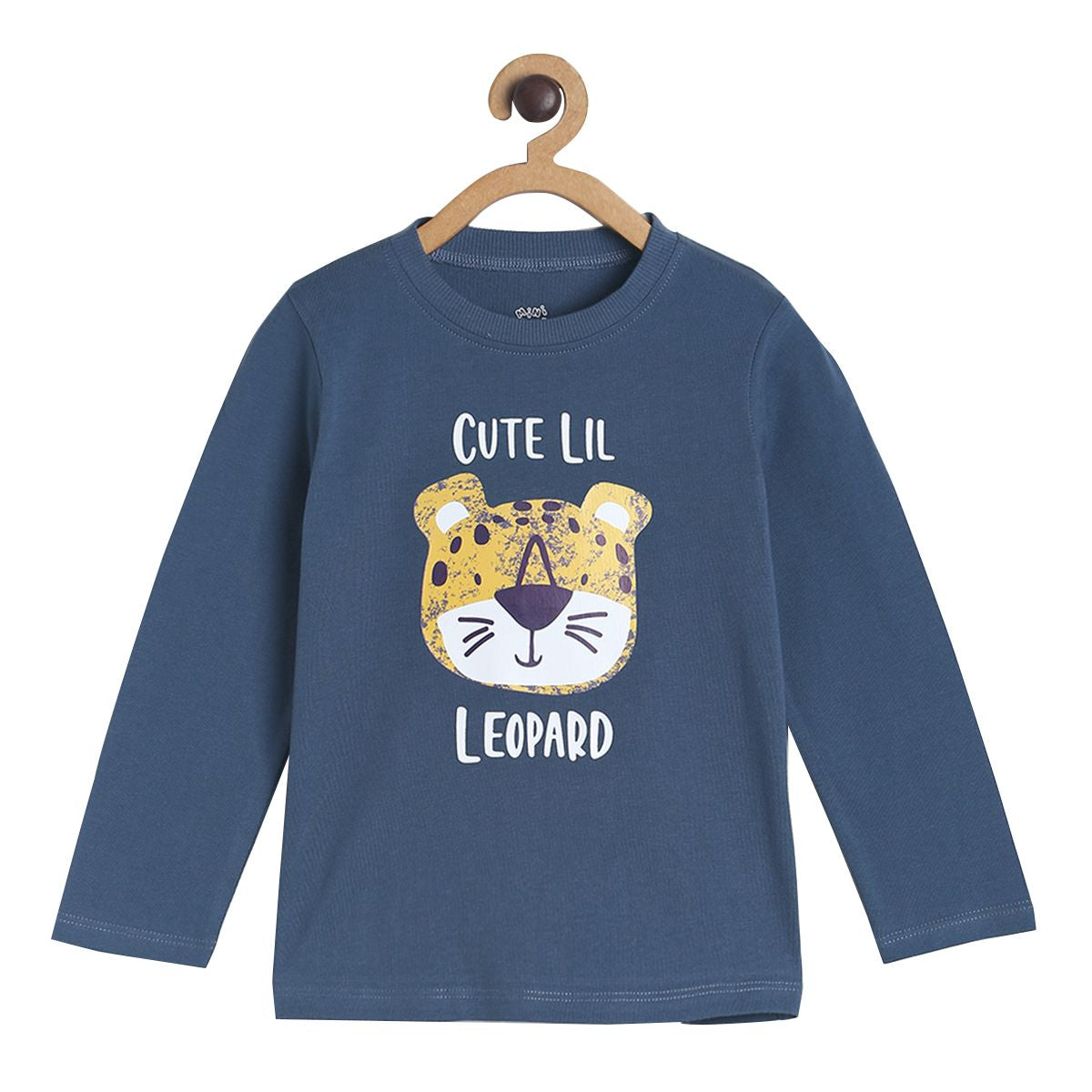 Pack of 1 knit t-shirt - grey for 3-6 Months