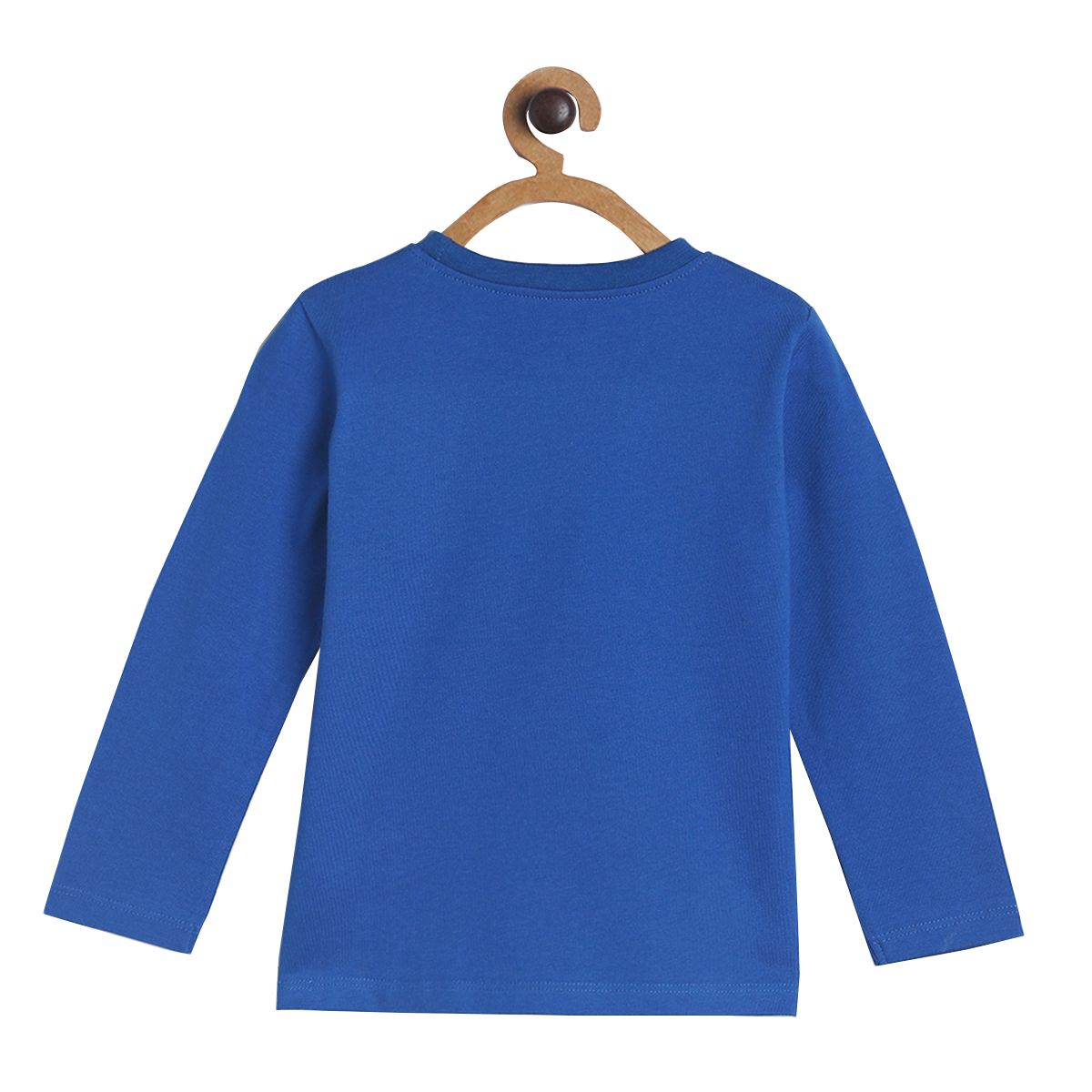 Pack of 1 knit t-shirt - blue for 3-6 Months