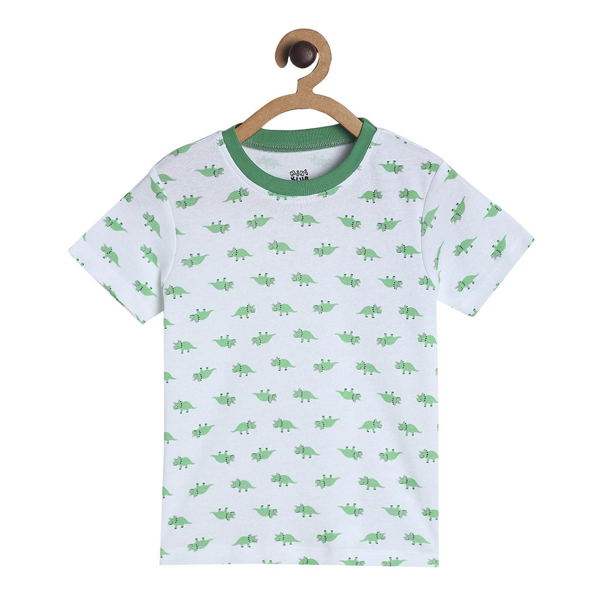 Pack of 1 knit t-shirt - grey for 3-6 Months