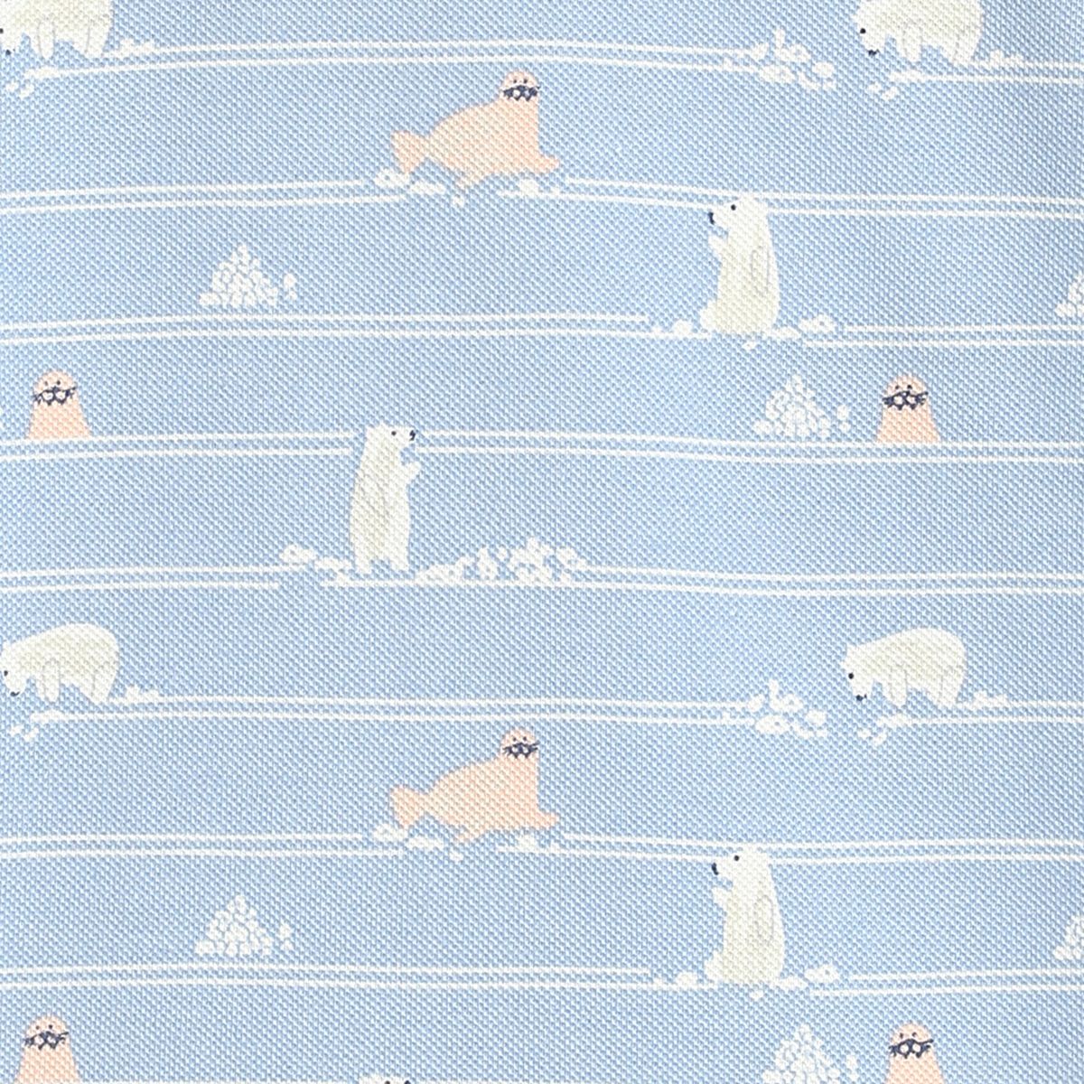 Pack of 1 knit t-shirt - blue for 3-6 Months