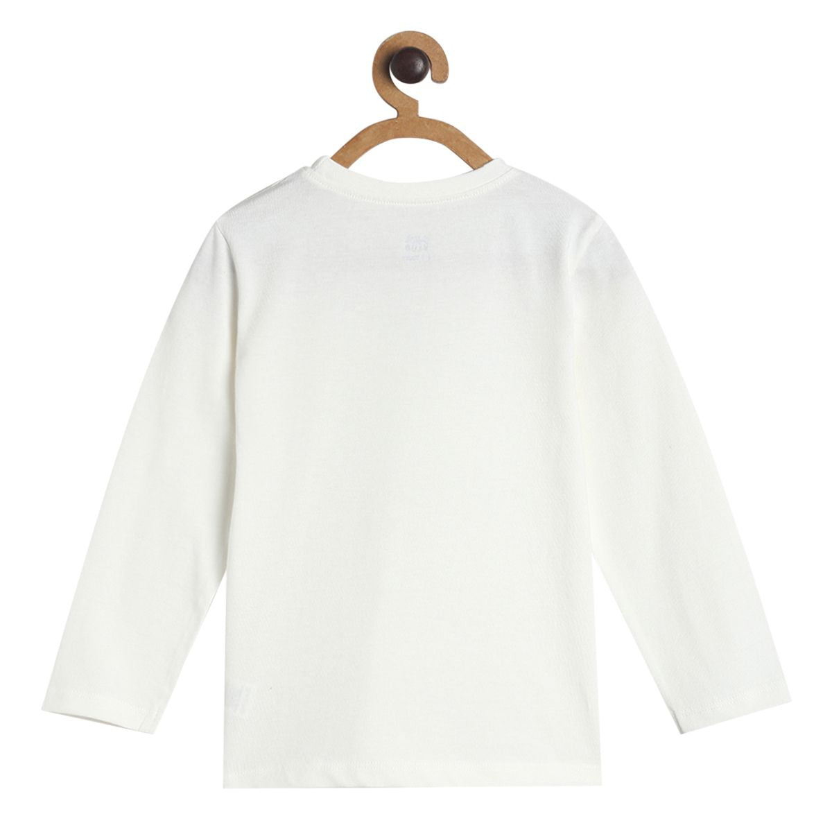 Pack of 1 knit t-shirt - offwhite for 3-6 Months