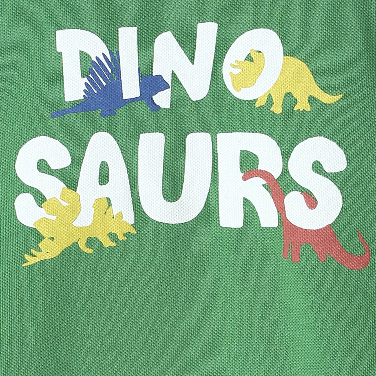 Pack of 1 knit t-shirt - green for 3-6 Months