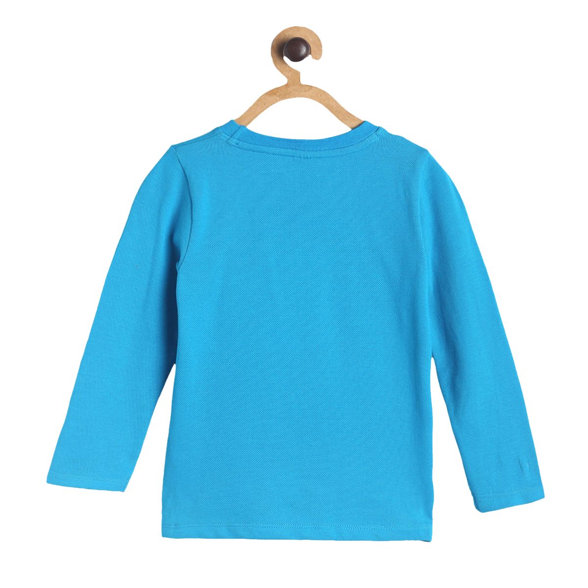 Pack of 1 knit t-shirt - navy for 3-6 Months