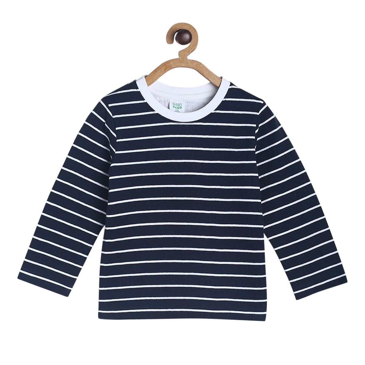Pack of 1 knit t-shirt - black for 3-6 Months