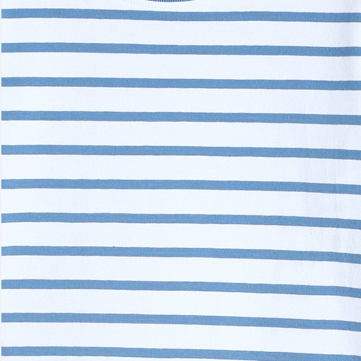 Pack of 1 knit t-shirt - blue for 3-6 Months