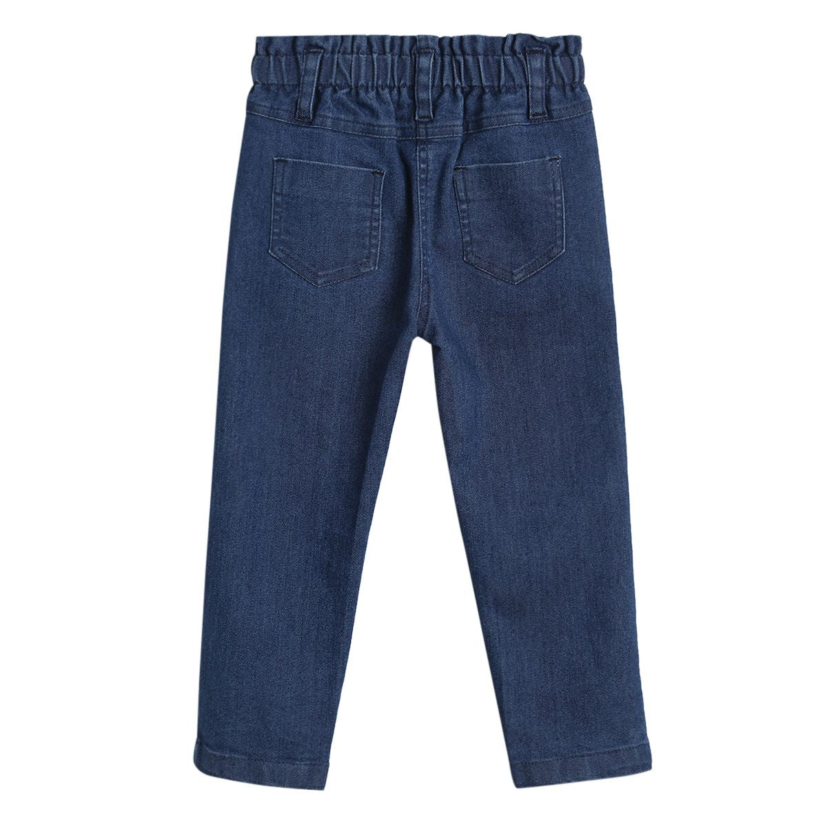 Pack of 1 denim pant - dark denim blue for 3-6 Months