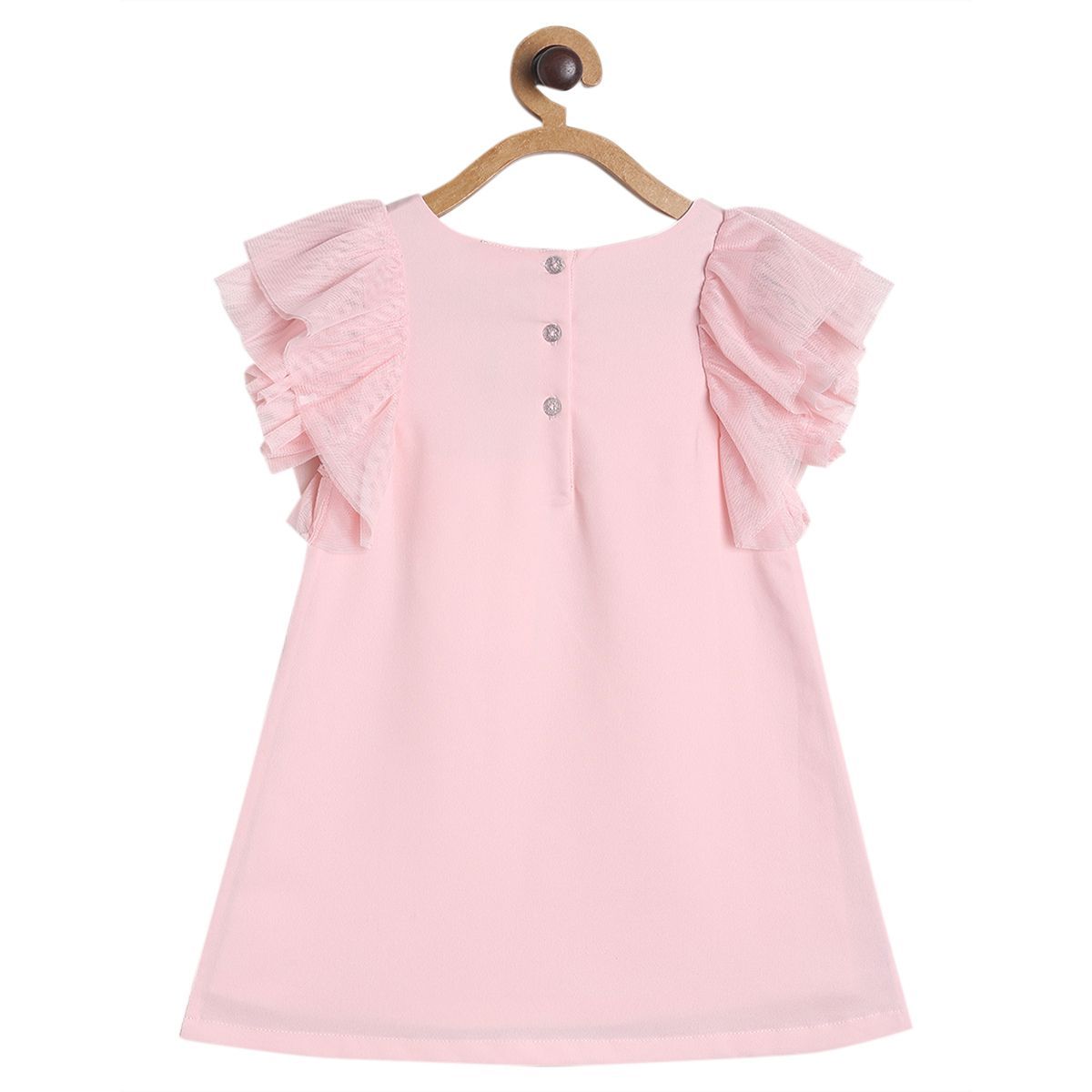 Girls Pink Pack Of 1 Dress