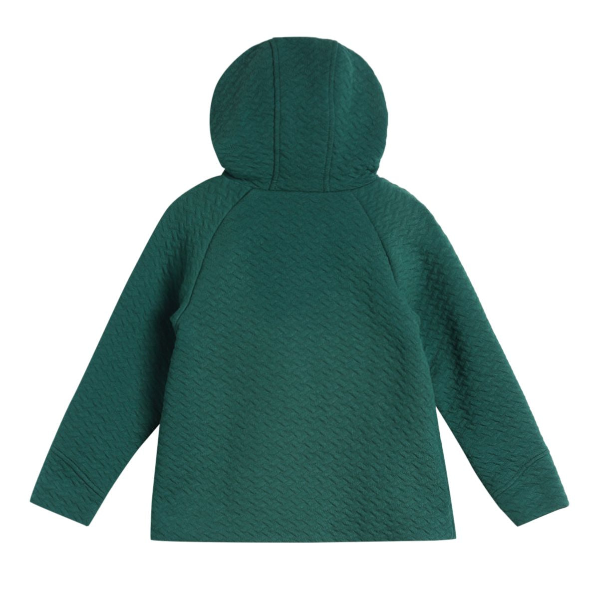 Pack of 1 knit hooded jacket - green for 3-6 Months