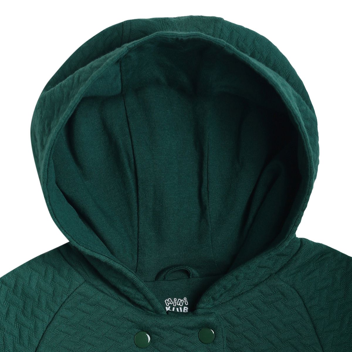 Pack of 1 knit hooded jacket - green for 3-6 Months