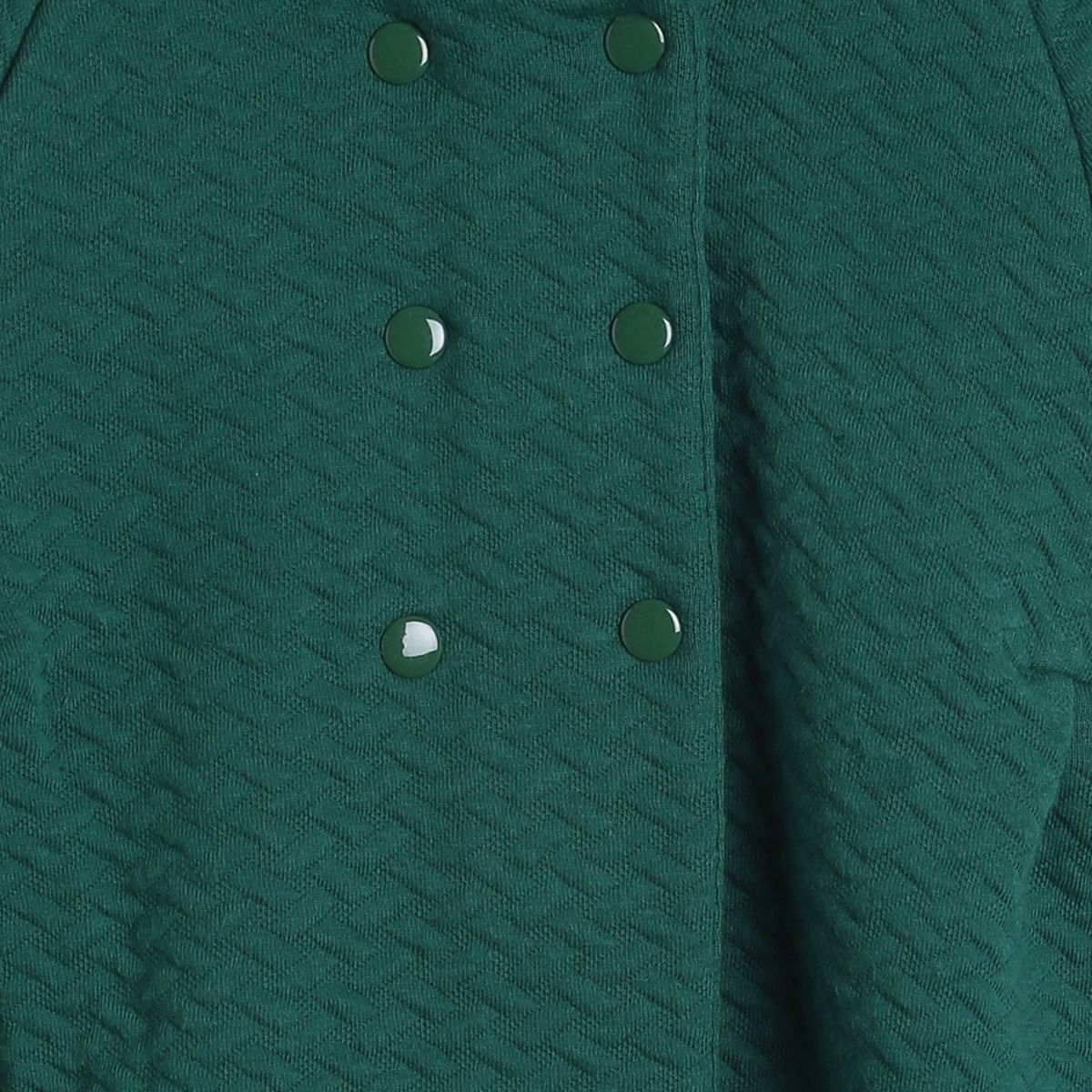 Pack of 1 knit hooded jacket - green for 3-6 Months