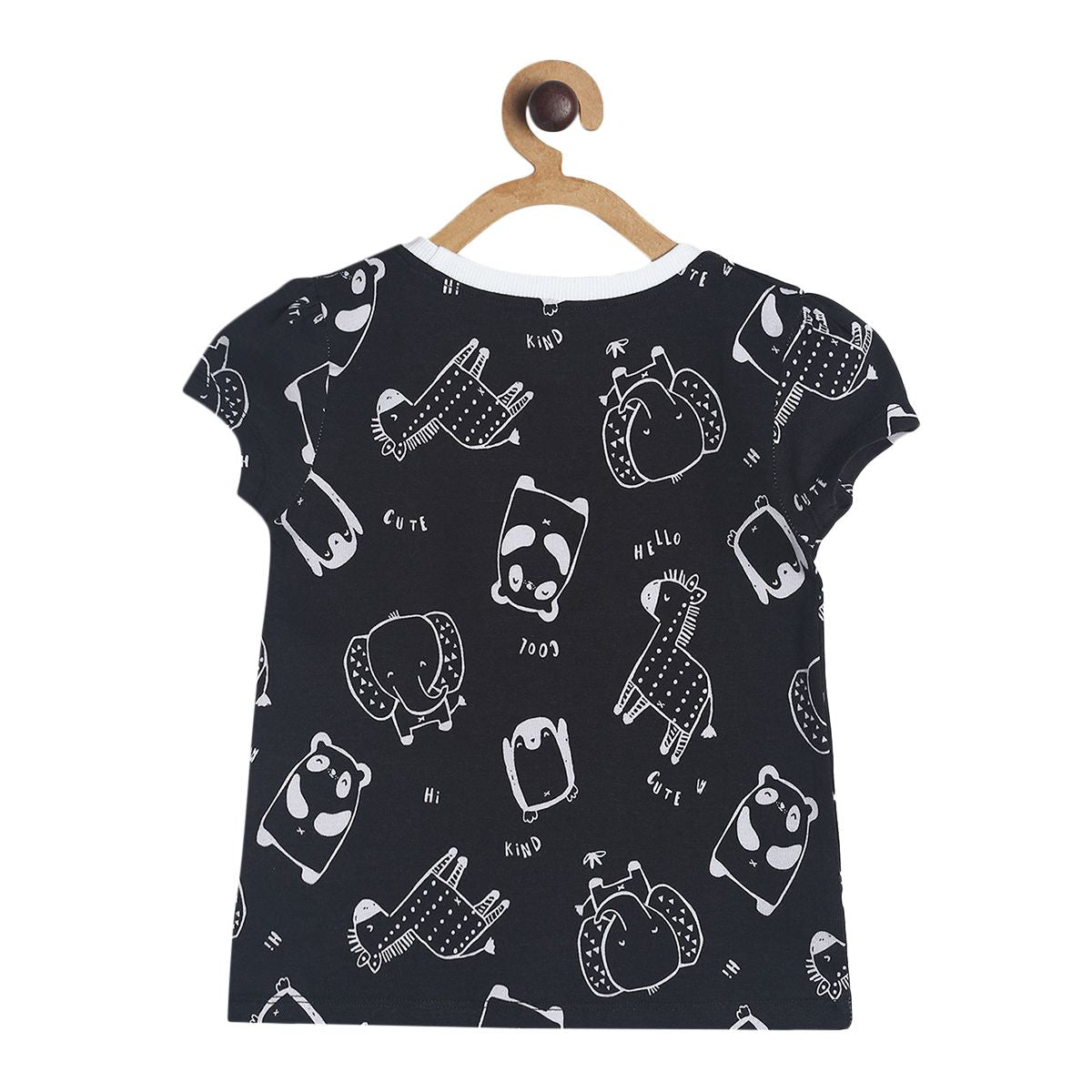 Pack of 1 knit top - black for 3-6 Months