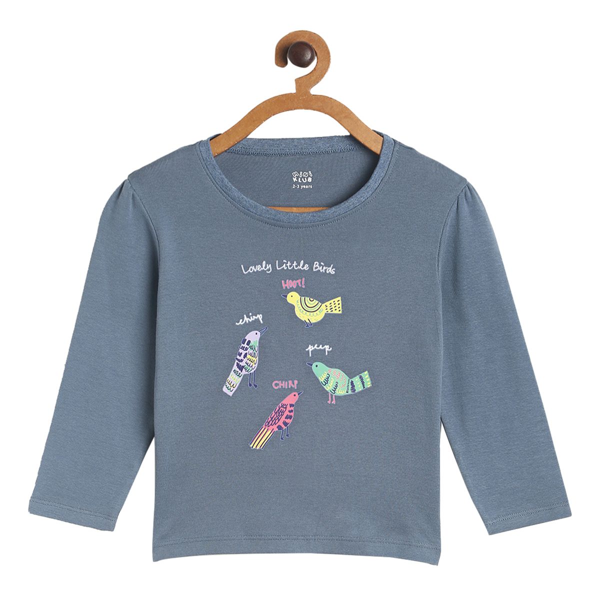 Pack of 1 knit top - grey for 3-6 Months