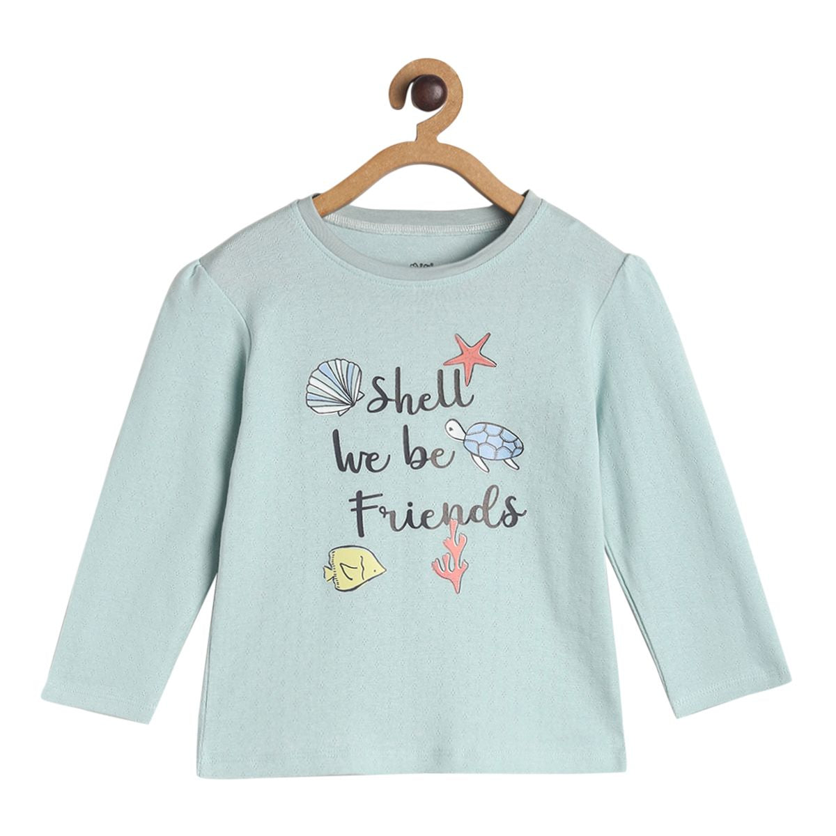 Pack of 1 knit top - mint for 3-6 Months