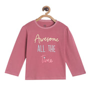 Pack of 1 knit top - dusty pink for 3-6 Months
