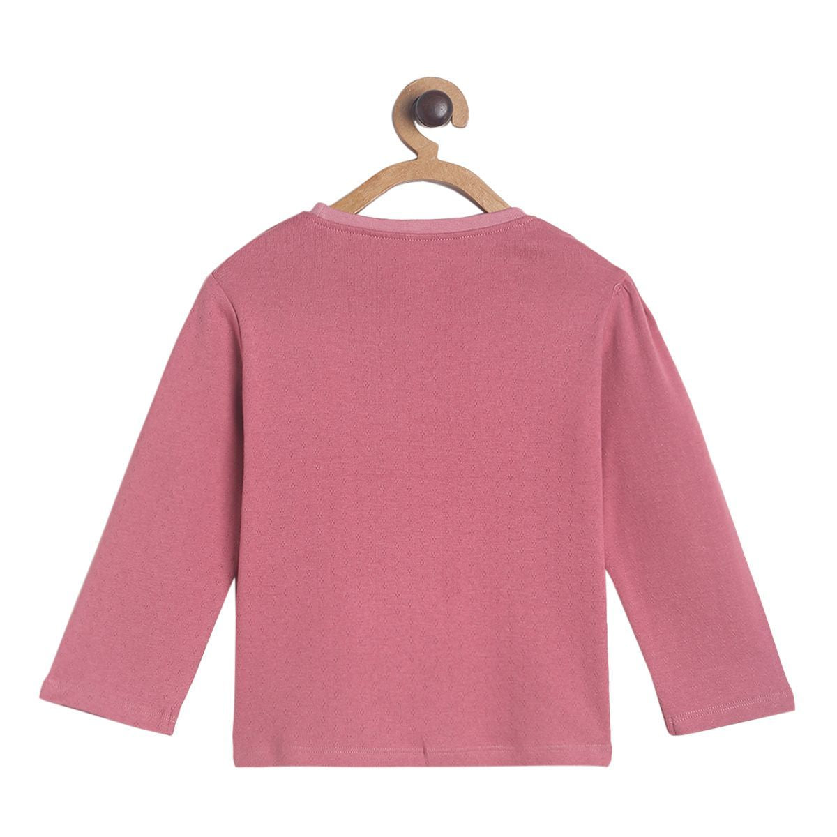 Pack of 1 knit top - dusty pink for 3-6 Months