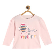 Pack of 1 knit top - pink for 3-6 Months