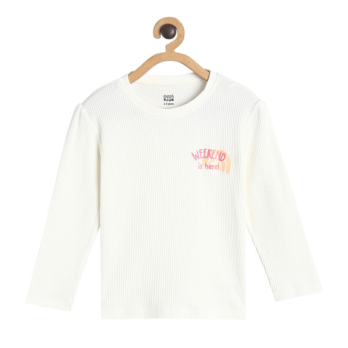 Pack of 1 knit top - offwhite for 3-6 Months